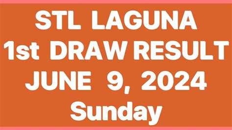 stl laguna today|STL Laguna Results June 1 to 30, 2024 .